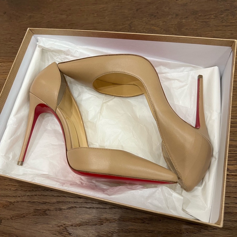 Christian Louboutin Nude Nappa Shoes